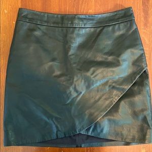 Banana Republic Leather Mini Skirt